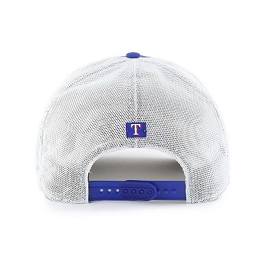 Men's '47 Royal Texas Rangers Brrr Downburst Mesh Hitch Adjustable Hat