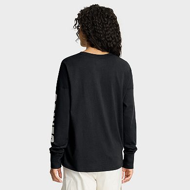 Women's Fanatics Black New Orleans Saints Hometown Legacy Long Sleeve T-Shirt