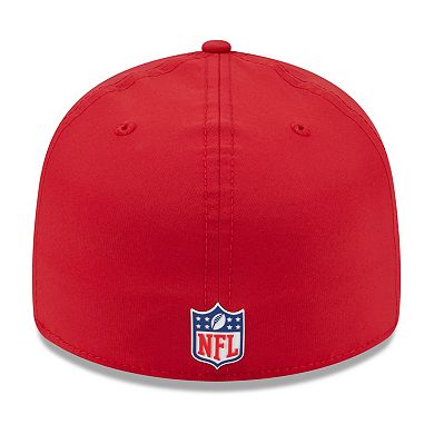 Men's New Era Red Tampa Bay Buccaneers 2025 Sideline Retro Crown 59FIFTY Fitted Hat