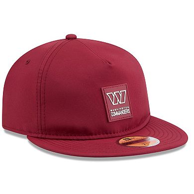 Men's New Era Burgundy Washington Commanders 2025 Sideline Retro Crown 59FIFTY Fitted Hat
