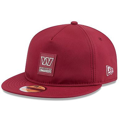 Men's New Era Burgundy Washington Commanders 2025 Sideline Retro Crown 59FIFTY Fitted Hat