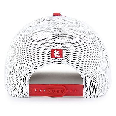 Men's '47 Red/White St. Louis Cardinals Fairway Trucker Adjustable Hat