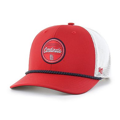 Men's '47 Red/White St. Louis Cardinals Fairway Trucker Adjustable Hat