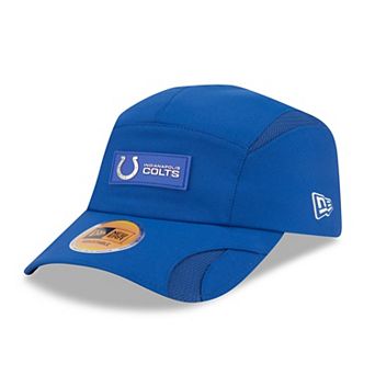 Men's New Era Royal Indianapolis Colts 2025 Sideline Runner Adjustable Hat