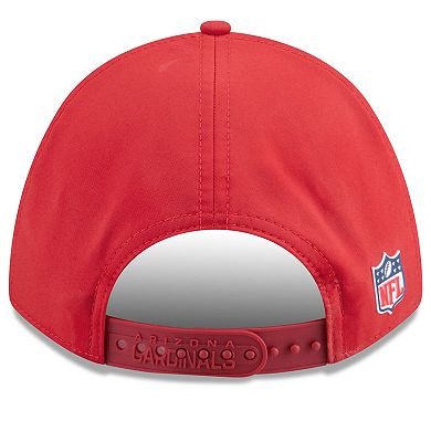 Youth New Era Cardinal Arizona Cardinals 2025 Sideline 9FORTY Adjustable Hat