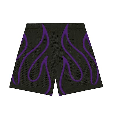 Unisex Playa Society Black Phoenix Mercury Athletic Shorts