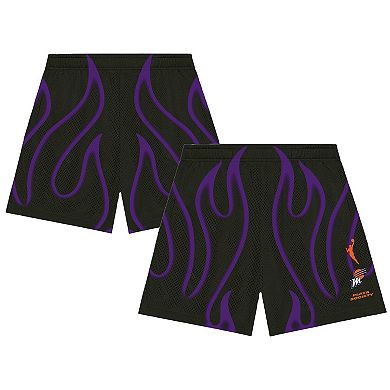 Unisex Playa Society Black Phoenix Mercury Athletic Shorts
