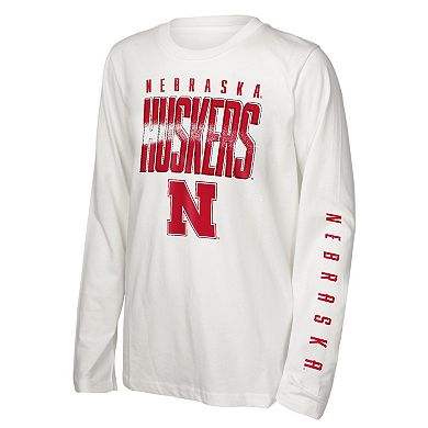 Youth Outerstuff Nebraska Huskers In The Mix T-Shirt Combo Set