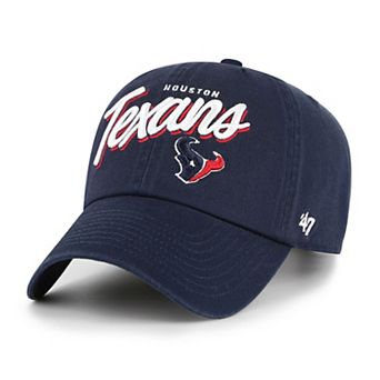 Women's '47 Navy Houston Texans Ariana Clean Up Adjustable Hat