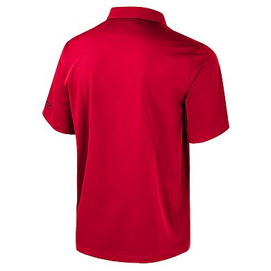 Men's Colosseum Red NC State Wolfpack Strike Bowling Button-Up Shirt