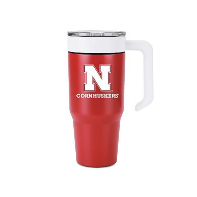 Nebraska Huskers 36oz. Logo Combo Stainless Steel Tumbler