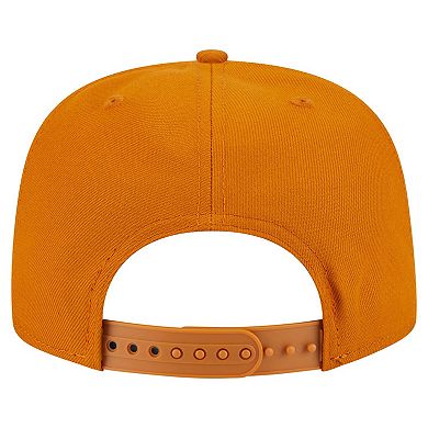 Men's New Era Brown Kansas City Chiefs Color Pack A-Frame 9FIFTY Snapback Hat