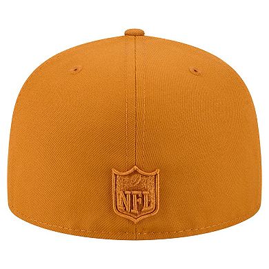 Men's New Era Brown San Francisco 49ers Color Pack A-Frame 59FIFTY Fitted Hat