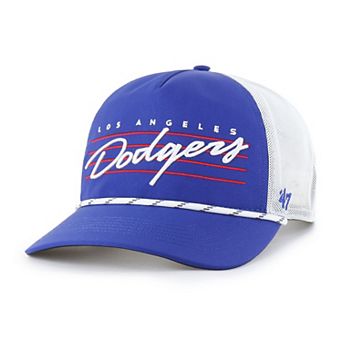 Men's '47 Royal Los Angeles Dodgers Brrr Downburst Mesh Hitch Adjustable Hat