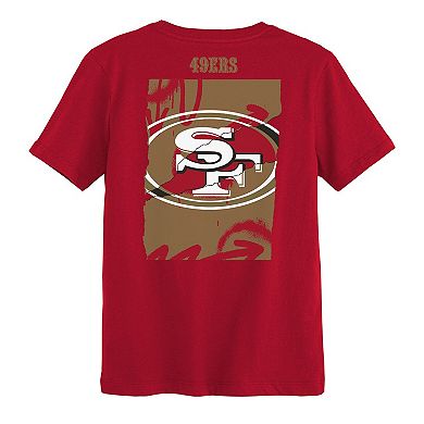 Preschool Outerstuff Scarlet San Francisco 49ers Posterize T-Shirt