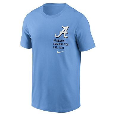 Men's Nike Valor Blue Alabama Crimson Tide Color Drop 2-Hit T-Shirt