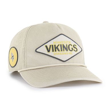 Men's '47 Khaki Minnesota Vikings Cairn Hitch Adjustable Hat