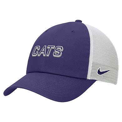 Men's Nike Purple Kansas State Wildcats On-Field Club Adjustable Trucker Hat
