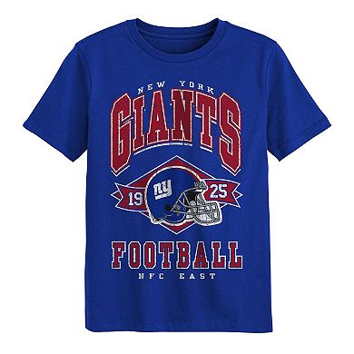 Preschool Outerstuff Royal New York Giants Kick Off T-Shirt