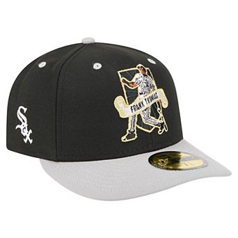 Men's New Era Frank Thomas Black Chicago White Sox 59FIFTY Fitted Hat