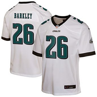 Youth Nike Saquon Barkley White Philadelphia Eagles Game Jersey