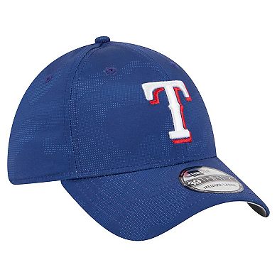 Men's New Era Royal Texas Rangers Tonal Camo 39THIRTY Flex Hat