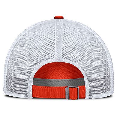 Men's Nike Orange/White Auburn Tigers 2025 Sideline Campus Pro Local Snapback Hat