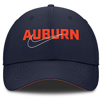 Men's Nike Navy/Orange Auburn Tigers 2025 Sideline Campus Pro Local Snapback Hat