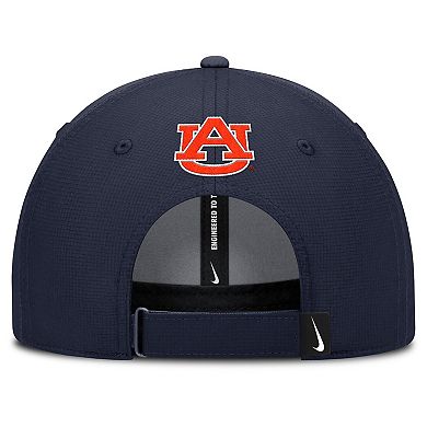 Men's Nike Navy/Orange Auburn Tigers 2025 Sideline Campus Pro Local Snapback Hat