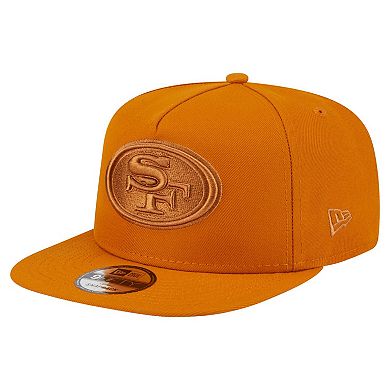 Men's New Era Brown San Francisco 49ers Color Pack A-Frame 9FIFTY Snapback Hat
