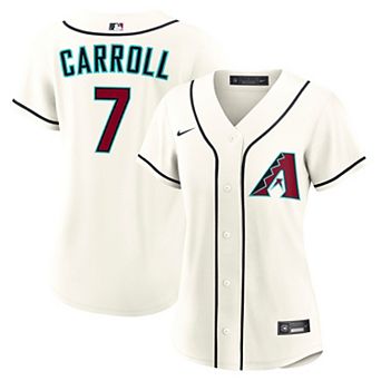 Women's Nike Corbin Carroll Cream Arizona Diamondbacks Home Replica Jersey