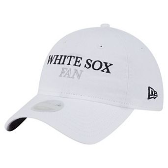 Women's New Era White Chicago White Sox Team Fan 9TWENTY Adjustable Hat