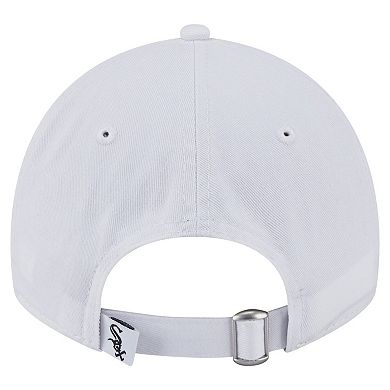 Women's New Era White Chicago White Sox Team Fan 9TWENTY Adjustable Hat
