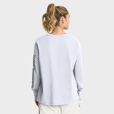 Women's Fanatics White Miami Dolphins Hometown Legacy Long Sleeve T-Shirt