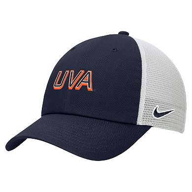 Men's Nike Navy Virginia Cavaliers On-Field Club Adjustable Trucker Hat