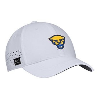 Men's Nike White Pitt Panthers 2025 On-Field Performance Flex Hat