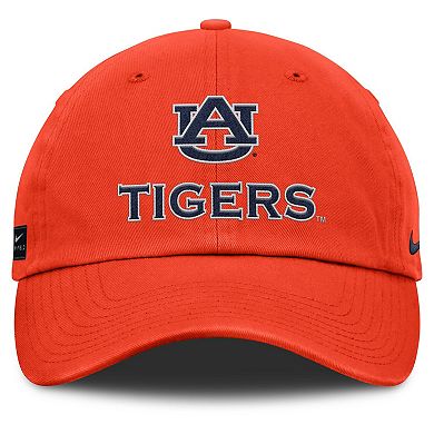 Men's Nike Orange Auburn Tigers 2025 Sideline Club Adjustable Hat