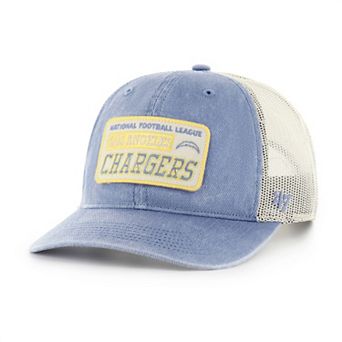 Men's '47 Powder Blue Los Angeles Chargers Canteen Relaxed Trucker Adjustable Hat