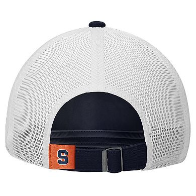 Men's Nike Navy Syracuse Orange On-Field Club Adjustable Trucker Hat