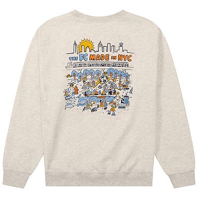 Unisex Only NY x NYCFC Oatmeal Tailgate Sweatshirt