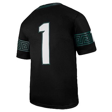 Youth Nike #1 Black Michigan State Spartans Untouchable Replica Game Jersey