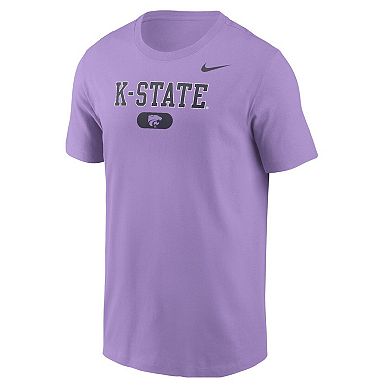 Men's Nike Lavender Kansas State Wildcats K-State T-Shirt