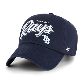 Women's '47 Navy Tampa Bay Rays Ariana Clean Up Adjustable Hat
