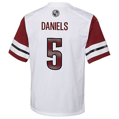 Youth Nike Jayden Daniels White Washington Commanders Game Jersey