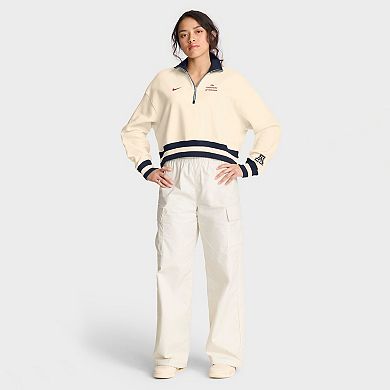 Women's Nike Tan Arizona Wildcats Legacy Half-Zip Sweatshirt