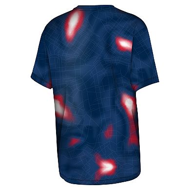Youth Outerstuff Navy Houston Texans End Zone Dri-Tek T-Shirt