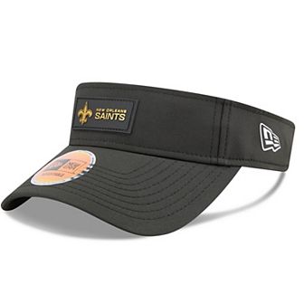 Men's New Era Black New Orleans Saints 2025 Sideline Visor