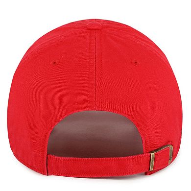 Women's '47 Red St. Louis Cardinals Ariana Clean Up Adjustable Hat