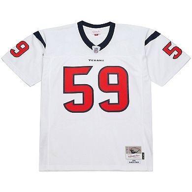 Men's Mitchell & Ness DeMeco Ryans White Houston Texans 2006 Legacy Replica Jersey