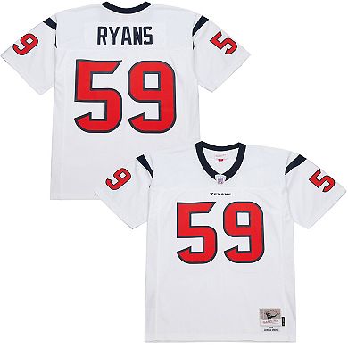 Men's Mitchell & Ness DeMeco Ryans White Houston Texans 2006 Legacy Replica Jersey